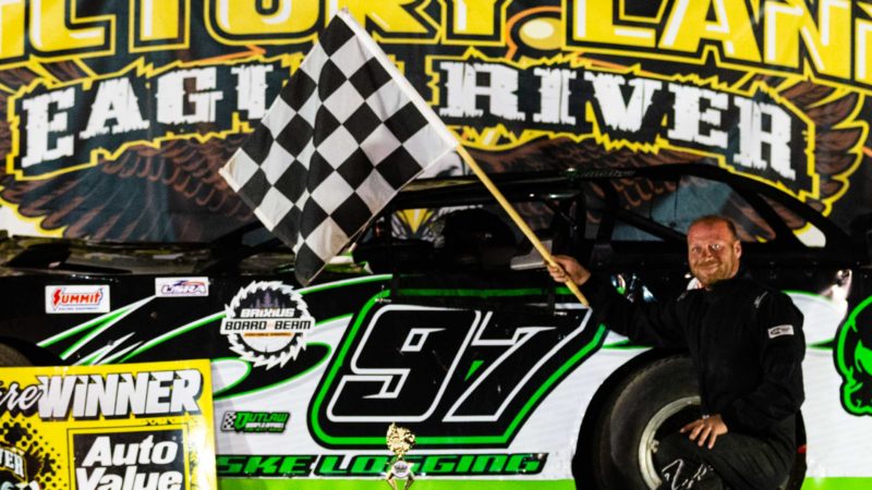 GLEMBIN, FRISKE AMONG NEW FACES IN EAGLE RIVER SPEEDWAY VICTORY LANE (WI)
