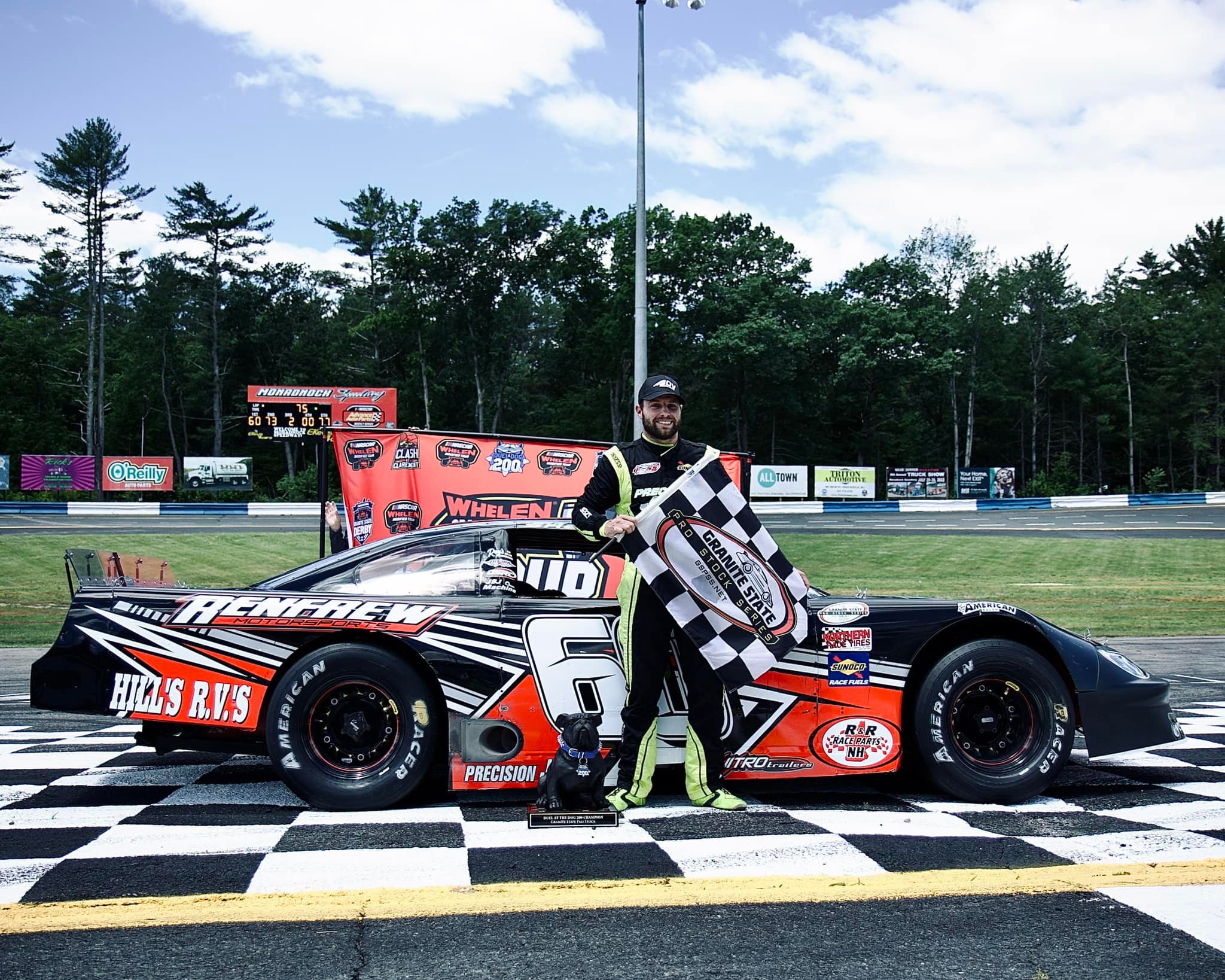 DJ Shaw Rockets To Granite State Pro Stock Series Win at Monadnock Speedway