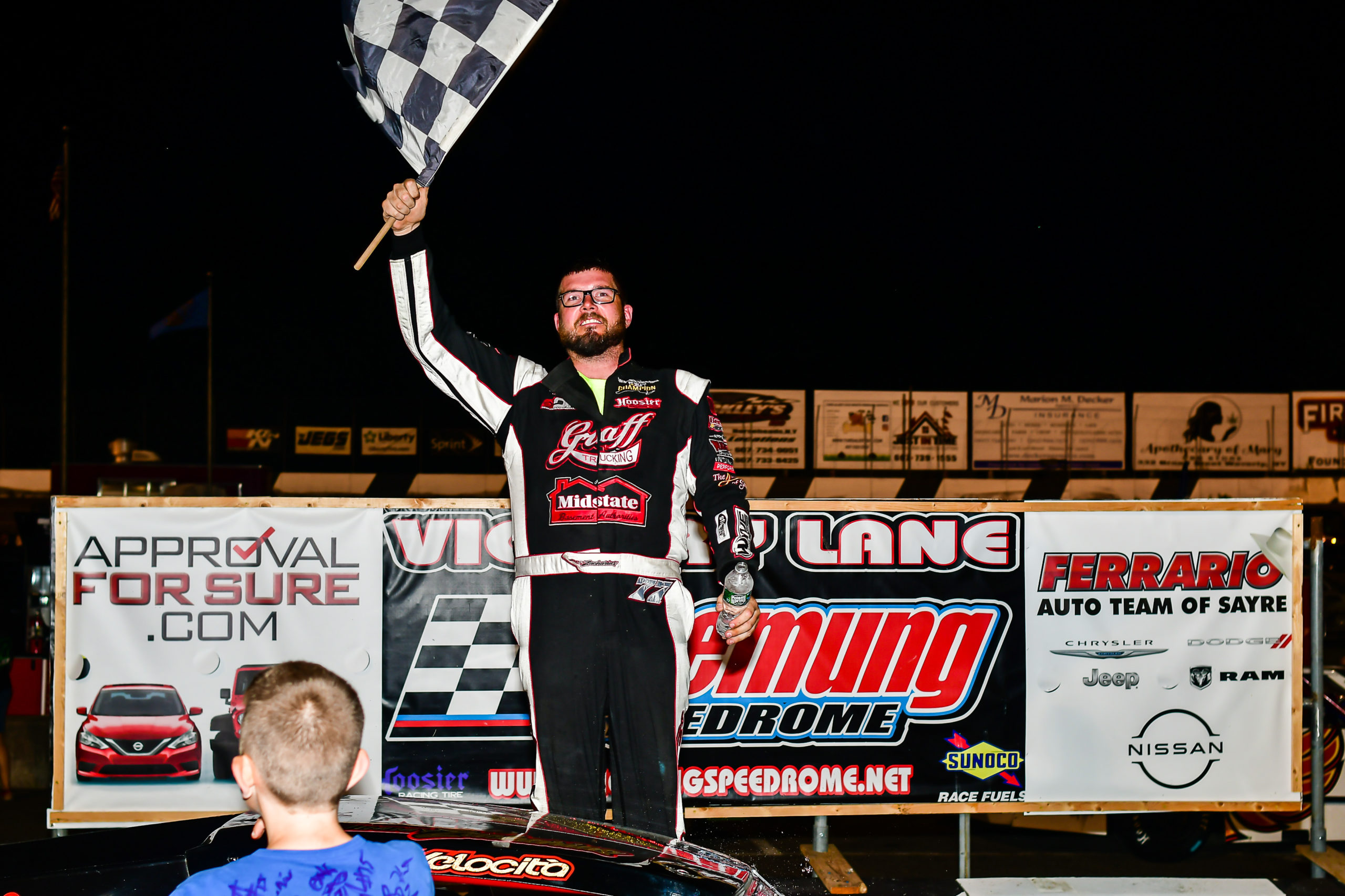 Zacharias Cousins, Jimmy and Garrett, Take Mod and Super Stock Wins at Chemung (NY)