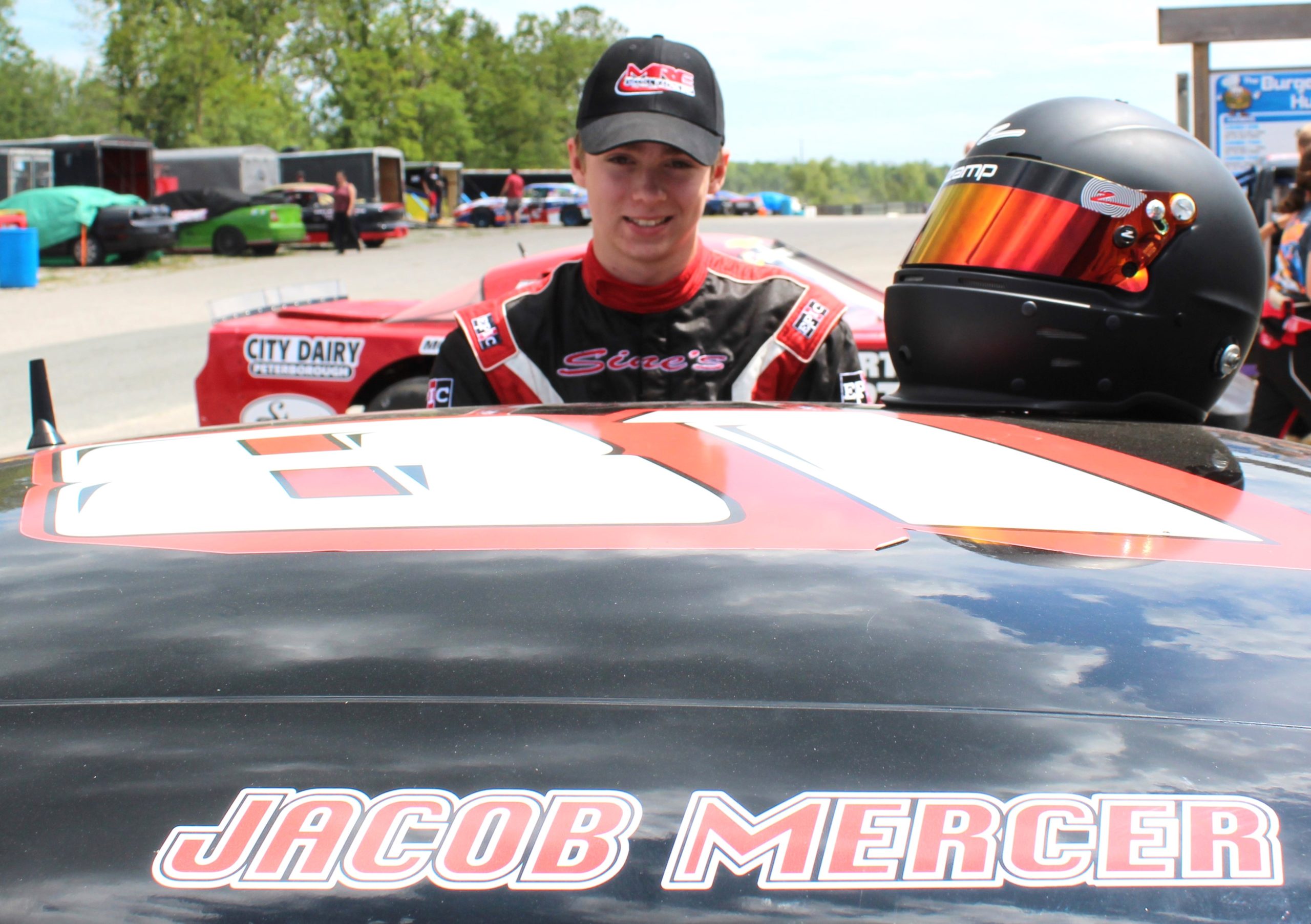 Runner-Up Late Model Finish is a New Career Best for Jacob Mercer (ON)