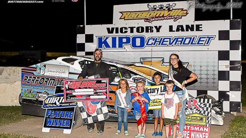 Derek Wagner Wins Chris Moore Memorial; Chad Brachmann, Tops Modified Twin 20s at Ransomville (NY)