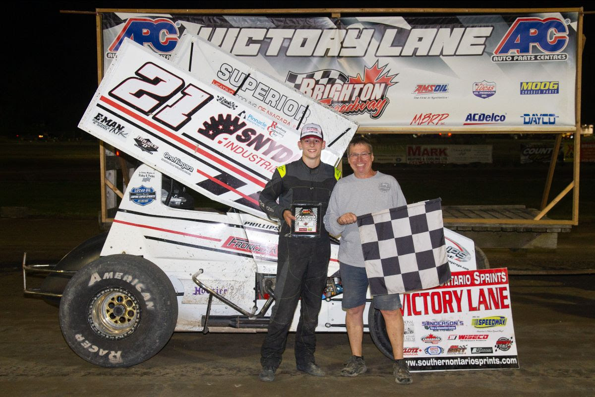 PHILLIPS TAKES FIRST SOUTHERN ONTARIO SPRINTS WIN (ON)